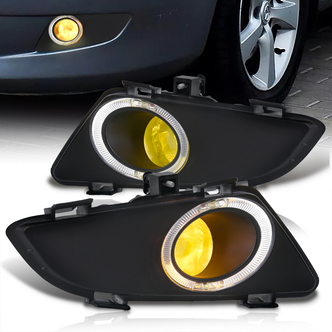 Mazda 6 2003-2005 Front Fog Lights Yellow Len (Includes Switch & Wiring Harness)