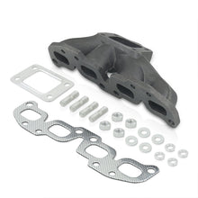Load image into Gallery viewer, Nissan Altima 2002-2020 / Frontier 2005-2020 / Rogue 2008-2020 / Sentra 2002-2012 / X-Trail 2007-2020 QR25 2.5L T3/T4 Cast Iron Turbo Manifold (35mm/38mm Wastegate Flange)
