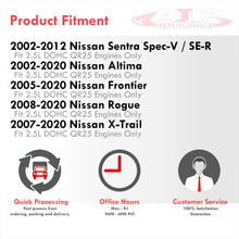 Load image into Gallery viewer, Nissan Altima 2002-2020 / Frontier 2005-2020 / Rogue 2008-2020 / Sentra 2002-2012 / X-Trail 2007-2020 QR25 2.5L T3/T4 Cast Iron Turbo Manifold (35mm/38mm Wastegate Flange)
