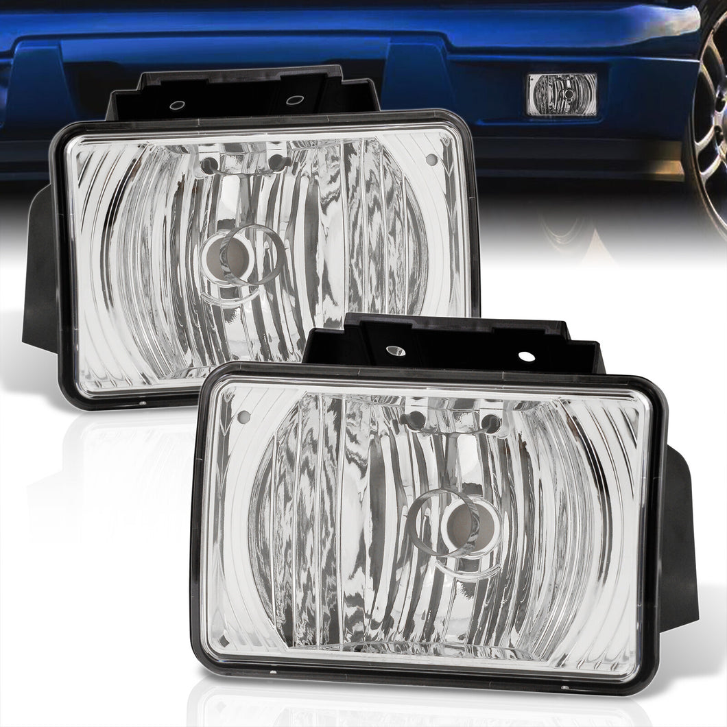 Chevrolet Colorado 2004-2012 Front Fog Lights Clear Len (No Switch & Wiring Harness)