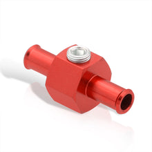 Load image into Gallery viewer, Universal Fuel Nitrous Pressure 3/8&quot; Hose 1/8&quot; NPT Adapter Red
