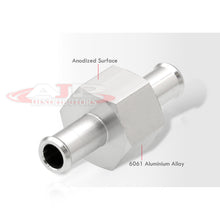 Load image into Gallery viewer, Universal Fuel Nitrous Pressure 3/8&quot; Hose 1/8&quot; NPT Adapter Silver
