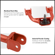 Load image into Gallery viewer, Acura Integra 1994-2001 / Honda Civic 1992-1995 / Del Sol 1993-1997 Front Upper Tubular Control Arms Camber Kit Red
