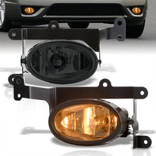 Load image into Gallery viewer, Honda Civic 2DR 2006-2008 Front Fog Lights Smoked Len (Includes Switch &amp; Wiring Harness)
