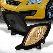 Load image into Gallery viewer, Hyundai Genesis Coupe 2010-2012 Front Fog Lights Smoked Len (Includes Switch &amp; Wiring Harness)
