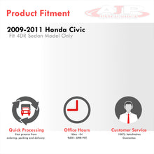 Load image into Gallery viewer, Honda Civic 4DR 2009-2011 Front Fog Lights Clear Len (Includes Switch &amp; Wiring Harness)
