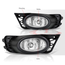 Load image into Gallery viewer, Honda Civic 4DR 2009-2011 Front Fog Lights Clear Len (Includes Switch &amp; Wiring Harness)
