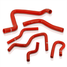 Load image into Gallery viewer, Honda Civic 1992-2000 B-Series B16A B18C Silicone Radiator &amp; Heater Hoses Set Red
