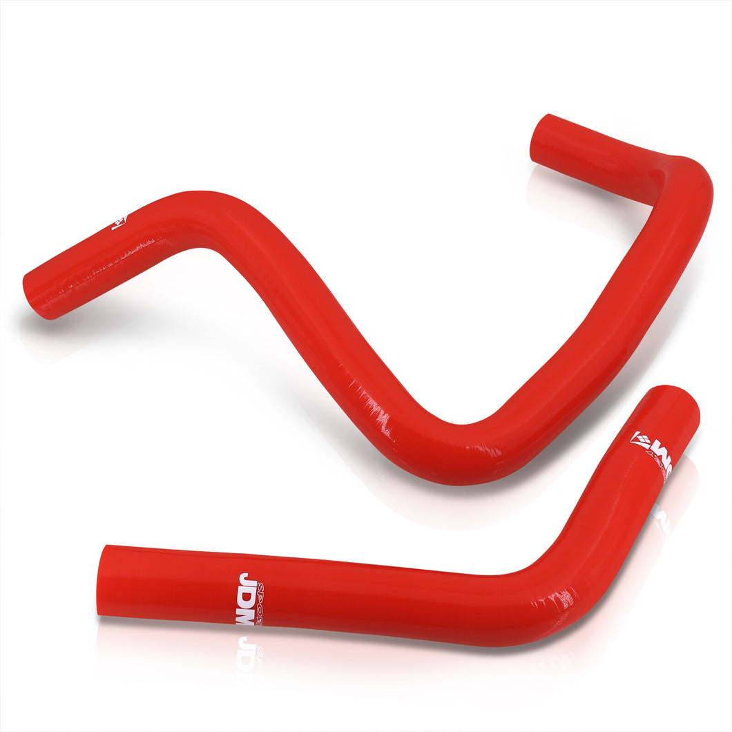 Acura Integra 1990-2001 / Honda Civic 1992-2000 / CRX 1988-1991 / Del Sol 1993-1997 B-Series B16 B18 Silicone Radiator Hoses Red
