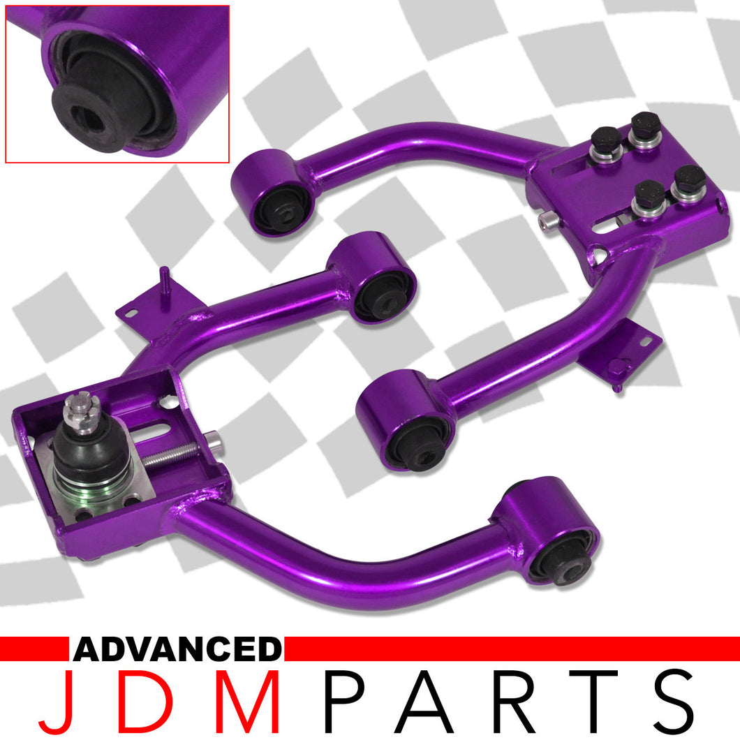 Acura TSX 2004-2008 / Honda Accord 2003-2007 Front Upper Control Arms Camber Kit Purple