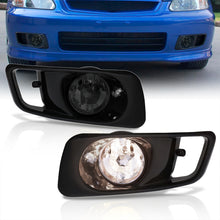 Load image into Gallery viewer, Honda Civic 1999-2000 Front Fog Lights Smoked Len (Includes Switch &amp; Wiring Harness)
