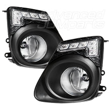 Load image into Gallery viewer, Toyota Corolla 2011-2013 Front LED DRL Fog Lights Clear Len (Includes Switch &amp; Wiring Harness)
