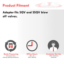 Load image into Gallery viewer, Universal SSQV / SQV Blow Off Valve BOV Weld-On Adapter Flange
