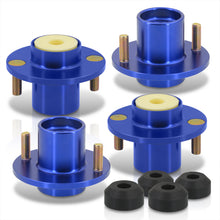 Load image into Gallery viewer, Acura Integra 1990-2001 / Honda Civic 1988-2000 / CRX 1988-1991 / Del Sol 1993-1997 Coilover Top Hats Blue (Left &amp; Right)
