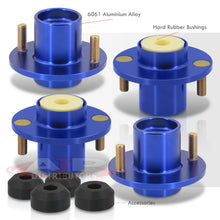 Load image into Gallery viewer, Acura Integra 1990-2001 / Honda Civic 1988-2000 / CRX 1988-1991 / Del Sol 1993-1997 Coilover Top Hats Blue (Left &amp; Right)
