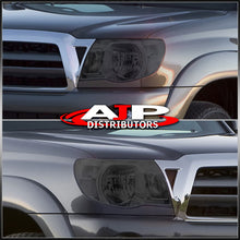 Load image into Gallery viewer, Toyota Tacoma 2005-2011 Factory Style Headlights Chrome Housing Smoke Len Clear Reflector
