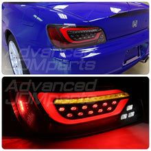 Load image into Gallery viewer, Honda S2000 AP2 2004-2009 LED Bar Tail Lights Black Housing Clear Len Red Tube
