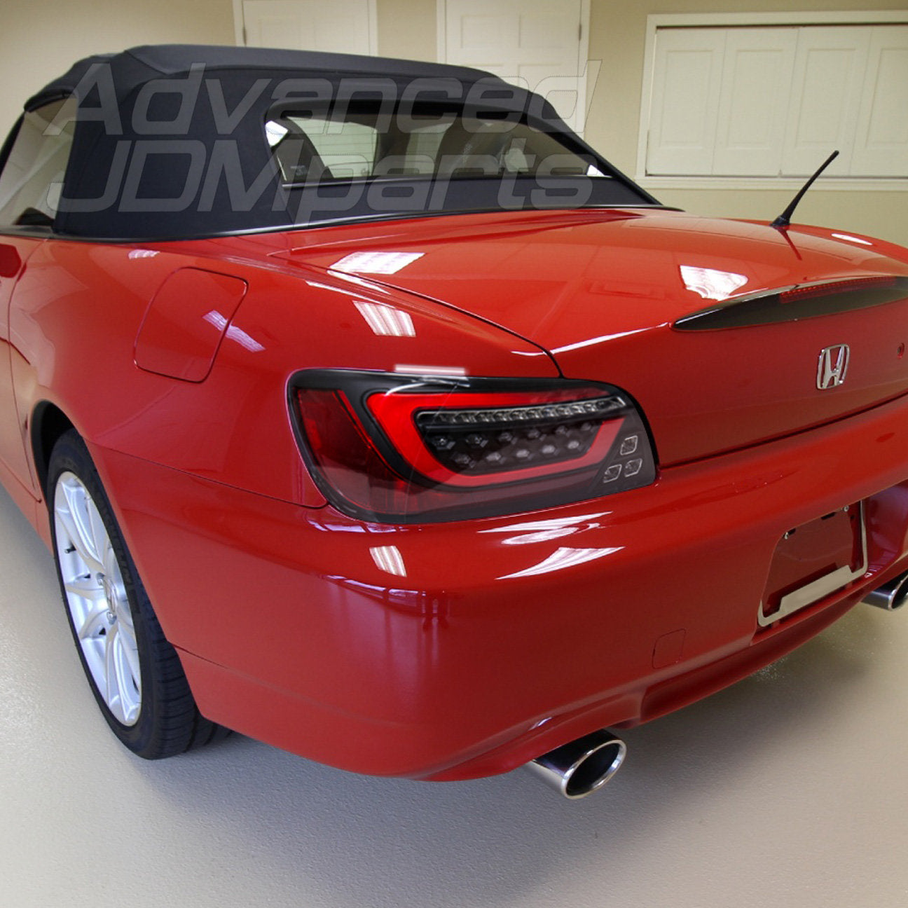 Luces Traseras LED Completas Para Honda S2000 2004-2009 (Pares Izquierda + Derecha, Lentes Claros)