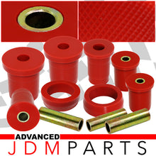 Load image into Gallery viewer, Ford Mustang 94-04 Front Rear Lower Control Arm Bushing Upgrade Red Polyurethane

