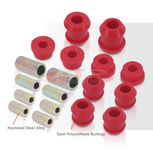 Load image into Gallery viewer, Acura Integra 1994-2001 / Honda Civic 1992-1995 / Del Sol 1993-1997 Front Upper &amp; Lower Control Arm Bushings Kit Red
