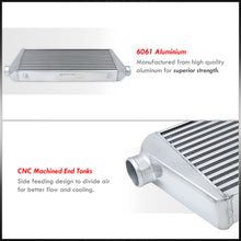 Load image into Gallery viewer, Universal Aluminum Intercooler (Tube &amp; Fin | Overall: 30.75" x 11.0" x 3.0" | Core: 23.5" x 11.0" x 2.75" | Inlet/Outlet: 2.5")
