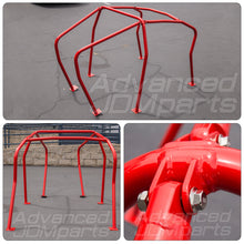 Load image into Gallery viewer, VW Golf GTI MK4 1999-2005 6 Point Roll Cage Bar Red
