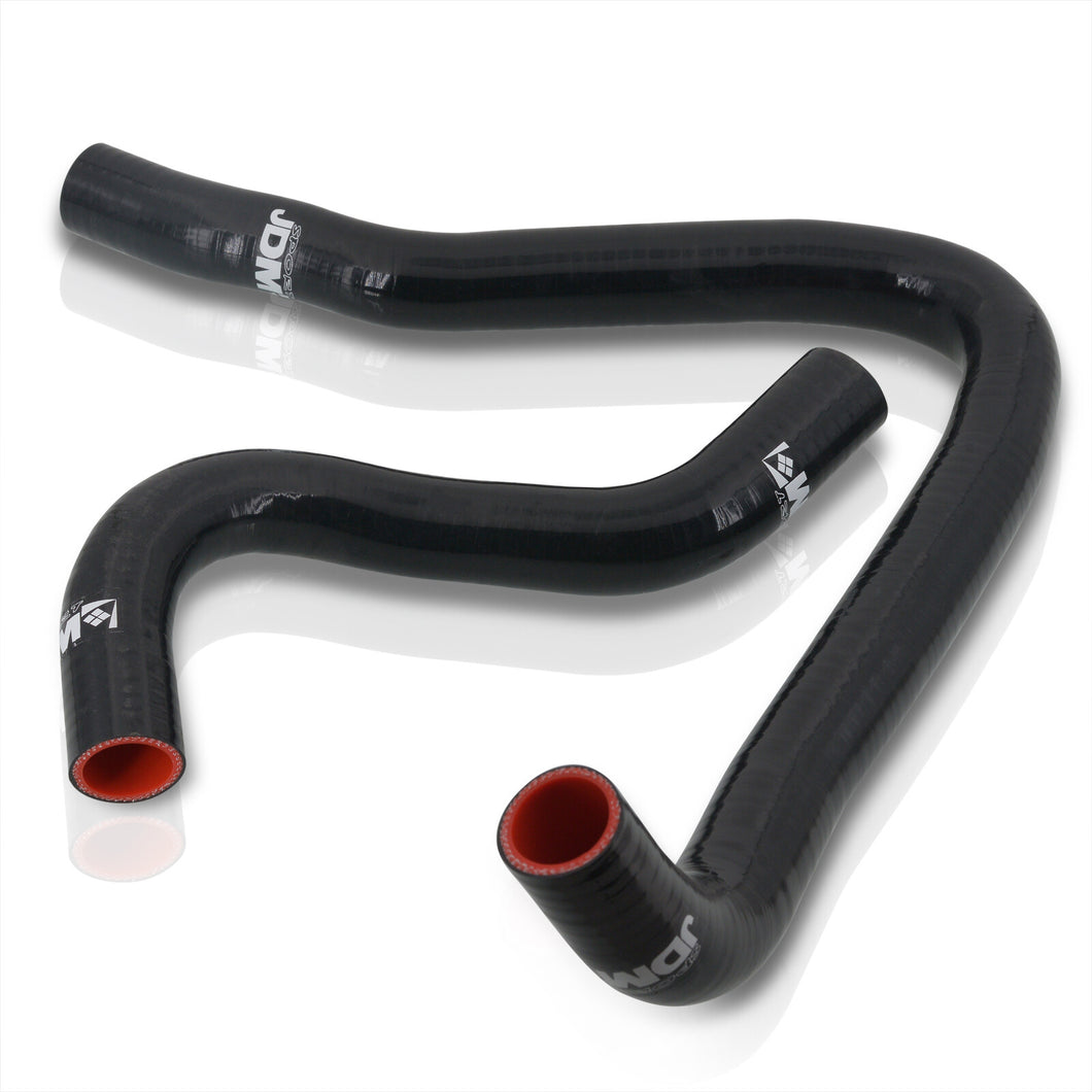 Honda Prelude H22A 1997-2001 Silicone Radiator Hoses Black