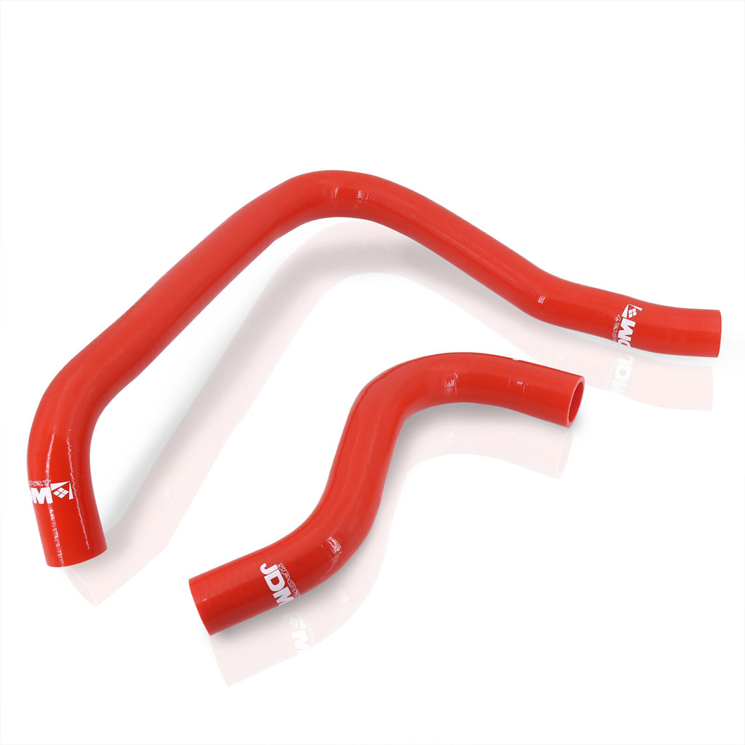 Honda Prelude H22A 1997-2001 Silicone Radiator Hoses Red