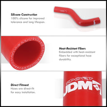 Load image into Gallery viewer, Mazda Miata MX5 1.6L 1989-1993 Silicone Radiator Hoses Red
