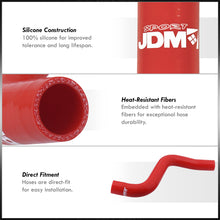 Load image into Gallery viewer, Mazda RX8 2004-2011 Silicone Radiator Hoses Red
