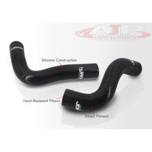 Load image into Gallery viewer, Subaru Forester SF EJ25 1998-2002 / Impreza EJ18 EJ22 EJ25 1996-2000 Silicone Radiator Hoses Black
