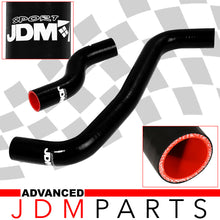 Load image into Gallery viewer, Toyota Corolla 1.6L 1.8L 1993-1997 Silicone Radiator Hoses Black

