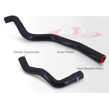 Load image into Gallery viewer, Chevrolet Camaro SBC 1971-1988 Silicone Radiator Hoses Black
