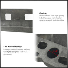 Load image into Gallery viewer, Toyota Supra MK3 1986-1992 7M-GTE 3.0L T4 Cast Iron Turbo Manifold (40mm/50mm Wastegate Flange)
