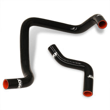 Load image into Gallery viewer, Honda Civic 1992-2000 D-Series D15 D16 SOHC Silicone Radiator Hoses Black
