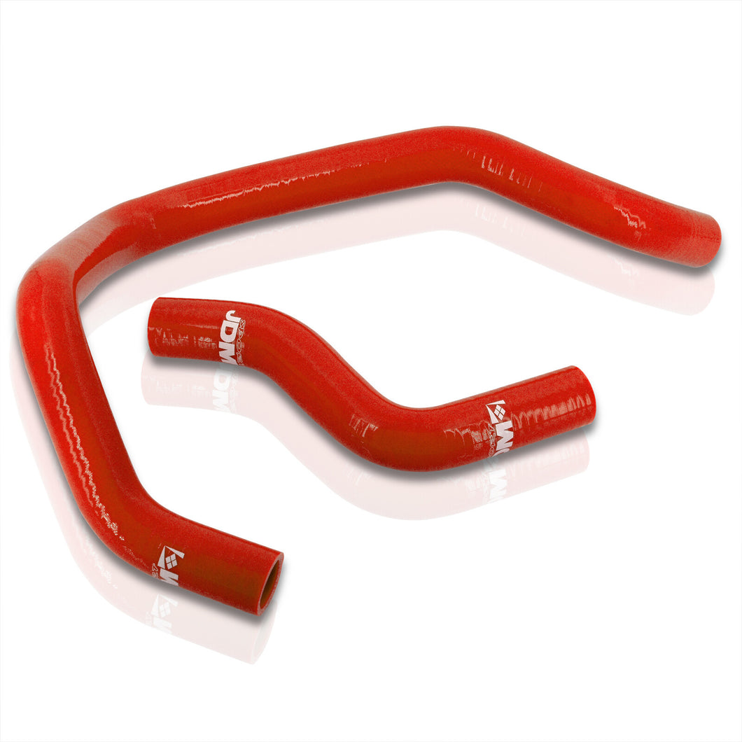 Honda Civic 1992-2000 D-Series D15 D16 SOHC Silicone Radiator Hoses Red