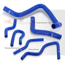 Load image into Gallery viewer, Honda Civic 1992-2000 B-Series B16A B18C Silicone Radiator &amp; Heater Hoses Set Blue
