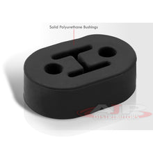 Load image into Gallery viewer, Universal 2 Bolt Hole Polyeurathane Exhaust Hanger Bushing Black
