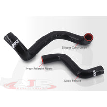 Load image into Gallery viewer, Nissan Maxima 3.0L V6 1995-1999 Silicone Radiator Hoses Black
