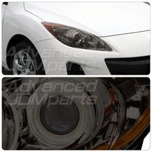 Load image into Gallery viewer, Mazda 3 2010-2013 Factory Style Projector Headlights Chrome Housing Smoke Len Amber Reflector (Halogen Models Only)
