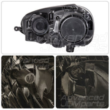 Load image into Gallery viewer, Volkswagen Golf 2006-2008 / Rabbit 2006-2008 / Jetta 2006-2010 Factory Style Headlights Chrome Housing Smoke Len Clear Reflector (Halogen Models Only)
