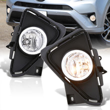 Load image into Gallery viewer, Toyota RAV4 2016-2018 Front Fog Lights Clear Len (Includes Switch &amp; Wiring Harness)
