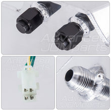 Load image into Gallery viewer, Upgrade 60 Liters / 15 Gallon Chrome Aluminum Fuel Cell Tank W/ Black Cap
