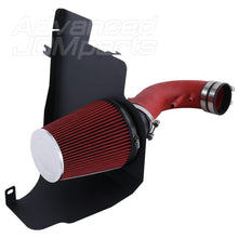 Load image into Gallery viewer, Ford Mustang 5.0L V8 2011-2014 Cold Air Intake Red + Heat Shield
