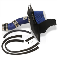 Load image into Gallery viewer, Ford Mustang 3.7L V6 2011-2014 Cold Air Intake Blue + Heat Shield
