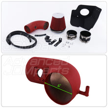 Load image into Gallery viewer, Cadillac CTS-V 6.2L V8 2009-2015 Cold Air Intake Red + Heat Shield

