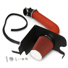 Load image into Gallery viewer, Ford F150 2004-2008 / Lincoln Mark LT 2006-2008 5.4L V8 Cold Air Intake Red + Heat Shield
