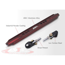 Load image into Gallery viewer, Honda Accord 2003-2007 Rear Lower Strut Bar Red
