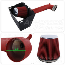 Load image into Gallery viewer, Dodge Ram 1500 2500 3500 4.7L 5.7L V8 2002-2008 Cold Air Intake Red + Heat Shield
