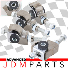 Load image into Gallery viewer, Acura Integra 1990-2001 / Honda Civic 1988-2000 / CRX 1988-1991 / Del Sol 1993-1997 Front Upper Control Arms Camber Kit Bushings Gunmetal
